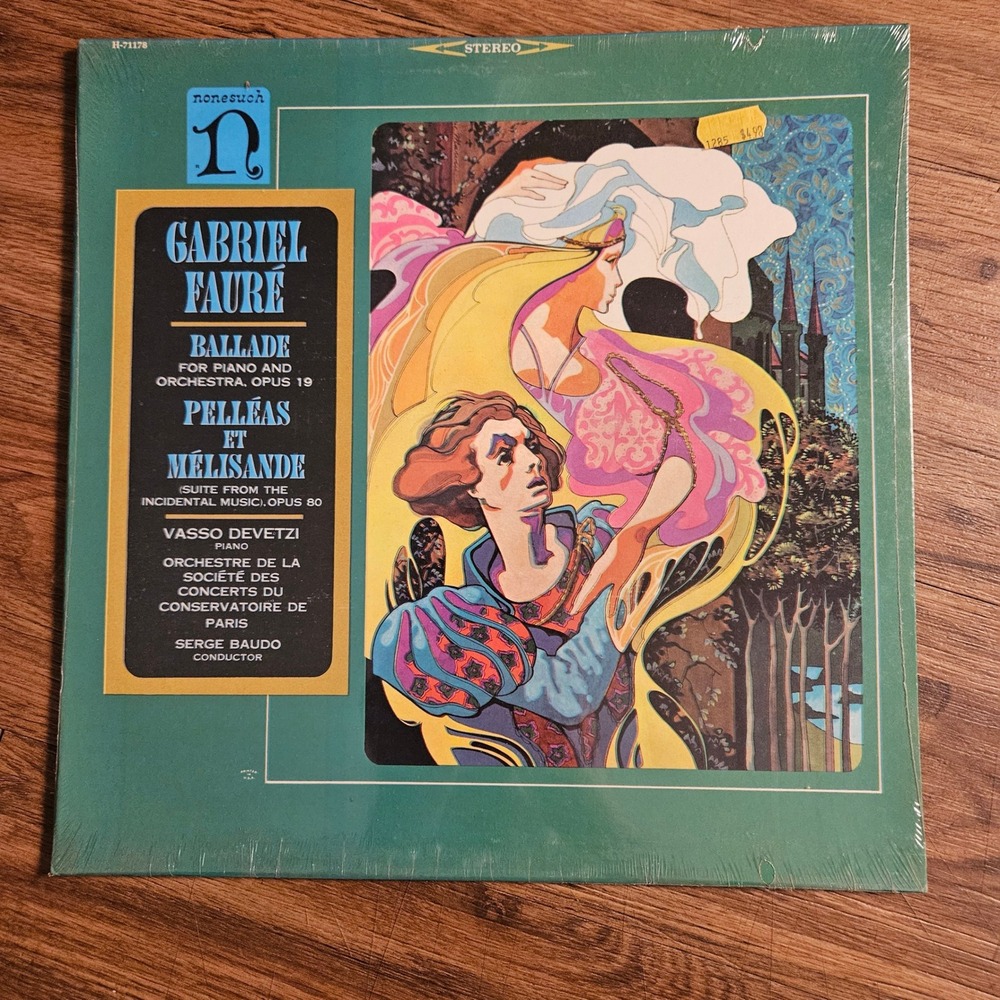 Gabriel Fauré –‎ Ballade For Piano And Orchestra / Pelléas Et Mélisande Sealed
